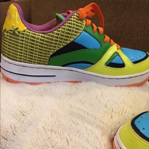 Greedy Genius multi-color limited sneakers 8.5